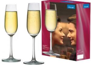 Ocean Madison Flute Glass Set (Pack of 2) at 53% Off + Extra 30% Cashback