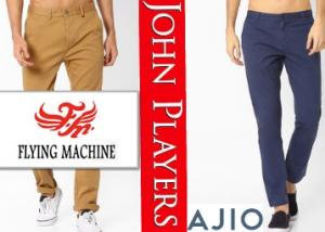 Steal Deal : Branded Trousers {John Players, Fort Collins & More} From Rs. 500