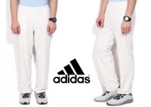 Adidas Solid Men's Track Pants at Flat 60% Off