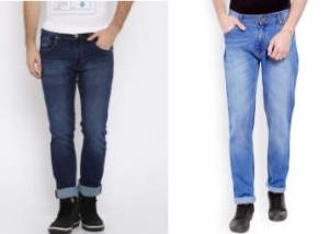 Blockbuster Weekend : Men's Jeans Flat 60% Off From Rs. 679 + 15% Cashback + FREE Shipping
