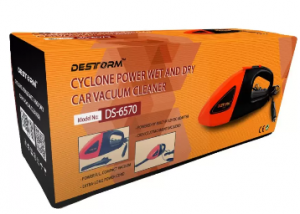 Destorm Cyclone Power Wet and Dry Car Vacuum Cleaner DS-6570 + Rs. 90 Cashback Rs. 359