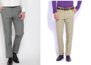 Steal : Arrow Men Formal Trousers at Minimum 40% Off From Rs. 824 + FREE Shipping