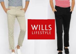 Steal Deal : Will'S Lifestyle Trouser at Minimum 60% Off From 799 + FREE Shipping