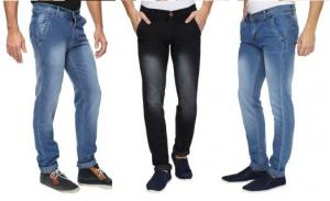 Branded Men's Jeans at Under Rs. 399 | Starts at Rs.199