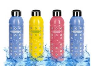 Plasto World Steel Cap Multicolour Pet 1 L (Pack Of 4) at Rs. 369 + FREE Shipping