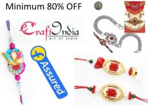 Rakhi Special:- Craft Junction, eCraftIndia RAKHIS & Combos Under Rs. 499 + Free Shipping