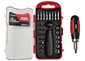 Lowest Online : Bosch- Skil 30 Piece Screwdriver Set at Just Rs. 249