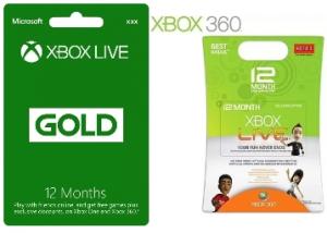 Xbox Live 12 Month Gold Membership (for Xbox 360) at FLAT 62% Off