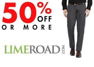 Men's Formal Trousers at Minimum 50% Off + Free Shipping