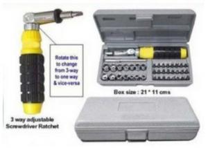 Flipkart DOD : Snapshopee Socket Set (Pack of 41) at 66% off