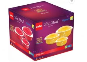 #OnlyOnFlipkart :- Cello Hot Meal Casserole Set (500 ml, 850 ml, 1500 ml)