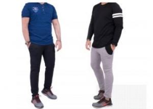 Combo of 2 Grey Black Active Track Pants at Just Rs.199 + Free Shipping