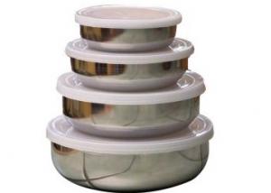Steel Containers From Chnno (Set Of 4) at Rs. 165 + FREE Shipping