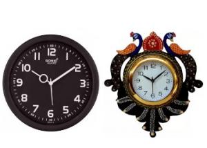 Get Minimum 76% Off On Analog Wall Clocks Starts at Rs.123