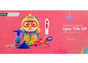 Holi Special Online :- Water Guns & Colors at Upto 75% OFF, starts at 49