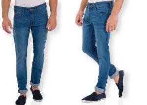 Lowest Online :- Highlander Slim Men's Dark Blue Jeans at Just Rs. 499