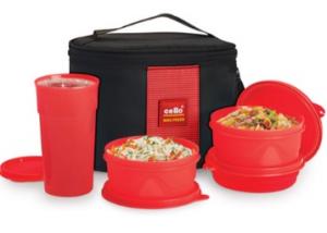 Lowest Online :- Cello Max Fresh Super Lunch Box - Set of 4 + Free Shipping