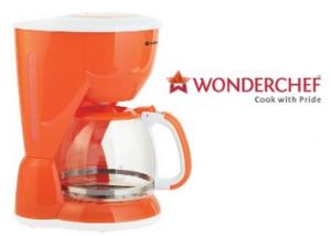 Lowest : Wonderchef 63151724 10 cups Coffee Maker (Orange) at Flat 69% Off