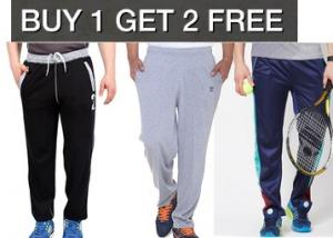 Expiring Soon : Grab Track Pants Buy 1 Get 2 Free + FREE Shipping + 20% Cashback