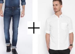 Combo Offer : {Highlander Jeans + Shirt} at Just Rs. 1098 + FREE Shipping
