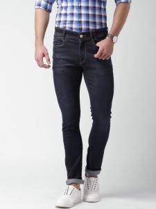 Mast & Harbour Skinny Dark Blue Jeans at Just Rs. 611 + More Offers