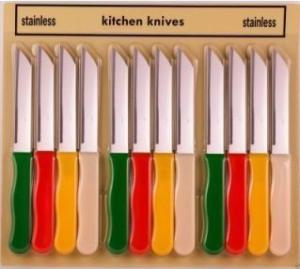 Best Seller : Combo of 12 Designer Kitchen Knife at Just Rs. 115