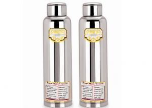 Lowest Online :- Paanjo Stainless Steel Bottle (Set Of 2) at Just Rs.479