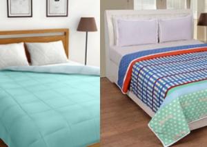 Quilts & Blankets at Flat 40% OFF + BUY 1 GET 1 FREE , starts at Rs. 699