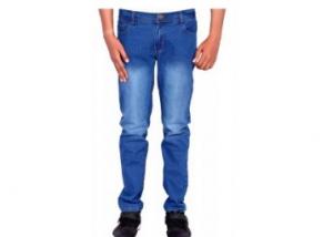 LONDON LOOKS Slim Fit Mens Light Blue Jeans at Just Rs. 299