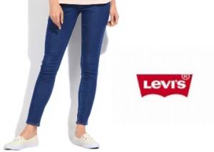 LOOT :- Levi's Skinny Women's Blue Jeans at Flat 82% Off + Free Shipping