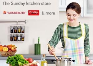 Snapdeal Sunday Kitchen Store - Grab Upto 60% off on Kitchen Essentials