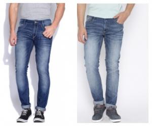 Flat 60% Off On Locomotive & John Players Jeans | Starts@Rs 419