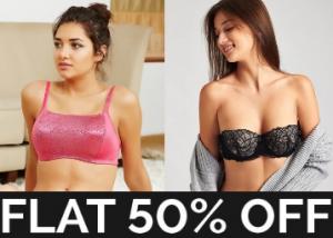 Zivame Ultimate Lingrie Sale : Flat 50% Off On Everything