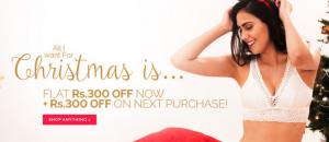 Zivame - FLAT Rs. 300 off Now + Rs. 300 off on Next Purchase