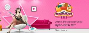 The Homemakers Sale - Get Upto 80% off on Home and Kitchen products