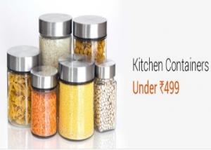 Grab Kitchen Containers Under Rs. 499