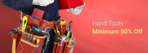 Get Minimum 50% off on Hand Tools